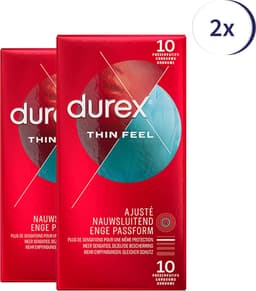 Durex Condooms Thin Feel Close Fit 10st - 2 Stuks - Voordeelverpakking — thumbnail 8
