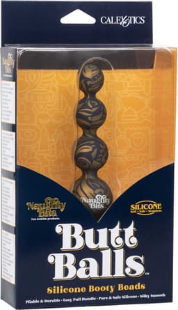 CalExotics - Butt Balls Booty Beads - Anal Toys Beads Paars — thumbnail 3