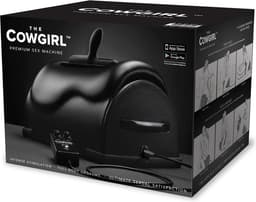 The Cowgirl - Premium Riding Seks Machine Zwart — thumbnail 10