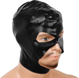 BDSM Bivakmuts - Latex Look Masker - Sex — thumbnail 4