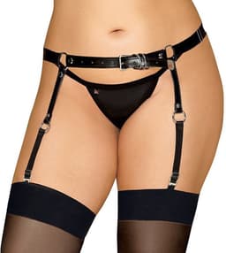 Obsessive Verstelbare Jarretelgordel Lakleer - Curvy — thumbnail 14