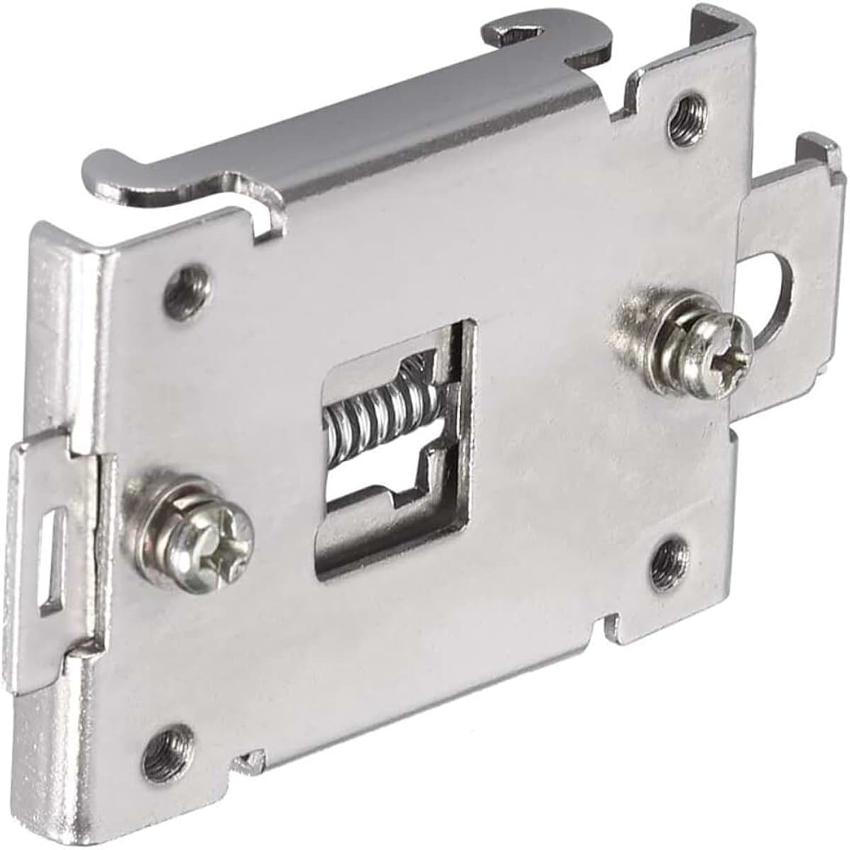 35 MM Din Rail Vaste Solid State Relais Clip Met 2 Montage Schroeven - Ssr Din Mount Geschikt Voor 35mm Din Rail Montage G Clips — afbeelding 1