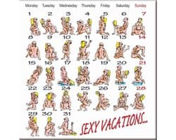 Kamasutra Kalender Magneet