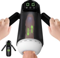 Tipstoys Elektrische Masturbator Man – Stimulator voor Mannen met 7 Vibratiestanden & 7 Zuigstanden – Oplaadbaar USB-C – Met LED Display en App Bediening — thumbnail 1