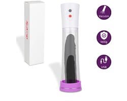 TipsToys® Elektrische Penispomp - Diverse Zuigstanden – Penisvergroter Penis Pomp voor Erectieverbetering – Vacuüm Pomp Voor Mannen