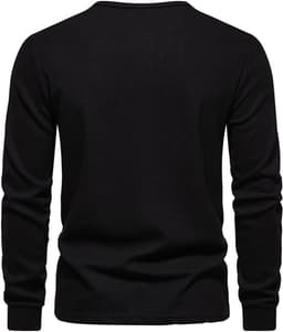 Herenshirts met lange mouwen en ronde hals, vier strepen voor de winter als basislaag — thumbnail 2
