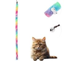 Toverstaf voor katten, vervanging, navulaccessoires voor kattenstok, regenboog-2