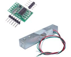 Load Cell Draagbare elektrische keukenschaal 5kg HX711 gewichtssensoren, AD-modules voor Arduino