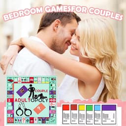 Adultopoly Board Games, Couples, Adults, Opoly couple games for couples, card game, partner games, adults, funny props - ShopVlot — thumbnail 4