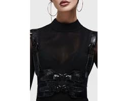 KILLSTAR Serpentrix Harness Dames Korset - zwart - XS-S