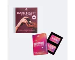 The Oh Collective Soft Spark Set - Erotische cadeauset - Self Love kaartspel 53 kaarten + Date Night chocolade