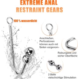 Bondageset met handboeien en anale haken — thumbnail 4