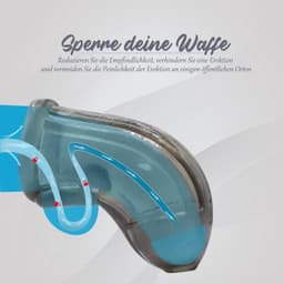 Penissleeve, keursheidskooi voor mannen, TPE, gebogen, SM, bondage — thumbnail 2