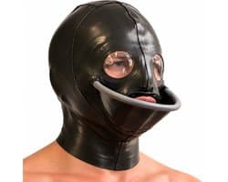 Latex rubberen masker - Trechter - Plas seks - BDSM - Maat S, L en M.