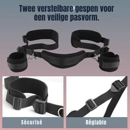 QUOVO® BDSM Extreme - Sex Toys voor Koppels - Seksspeeltjes voor Koppel - Shibari Touw – Bondagesets - Sexspeeltjes voor Koppels - Couple Games – Bondagesets – Zwart — thumbnail 2