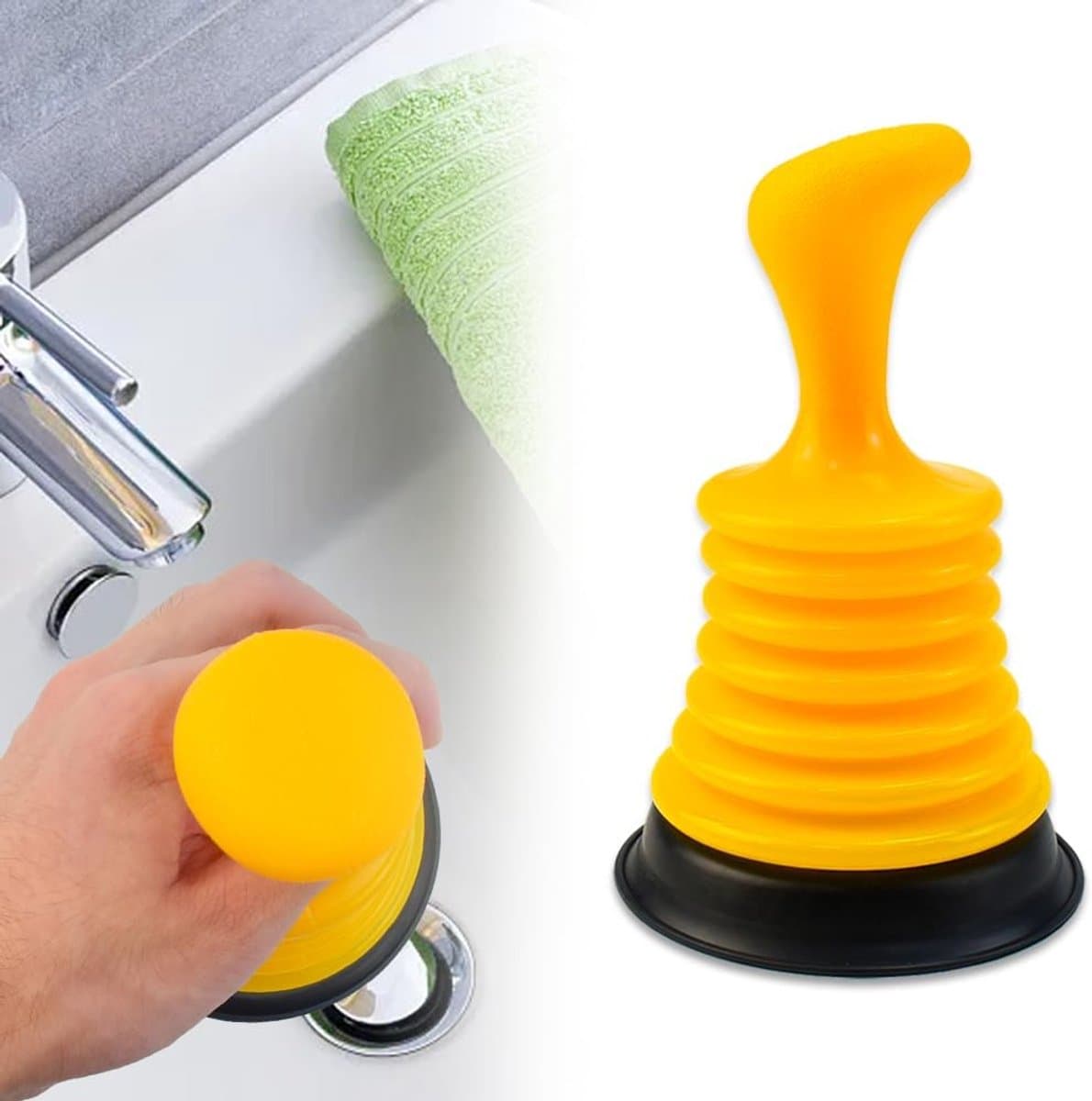 LANSKYLAN Suction bubble unblocker drain pipe cleaner - ShopVlot — afbeelding 1