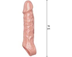 Sensationsdeluxe - Penis Sleeve - Penis huls - Penis Verlenger 16 cm
