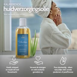 Vibratissimo 'Sensual Care': massageolie, liefdesolie, lichaamsolie met aloë vera — thumbnail 3