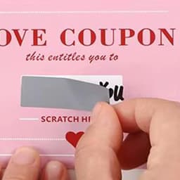 Romantische bonnen set - Liefdeskaarten koppels - Relatie versterken - 20 kraskaarten - 15 x 12 cm - Roze — thumbnail 4