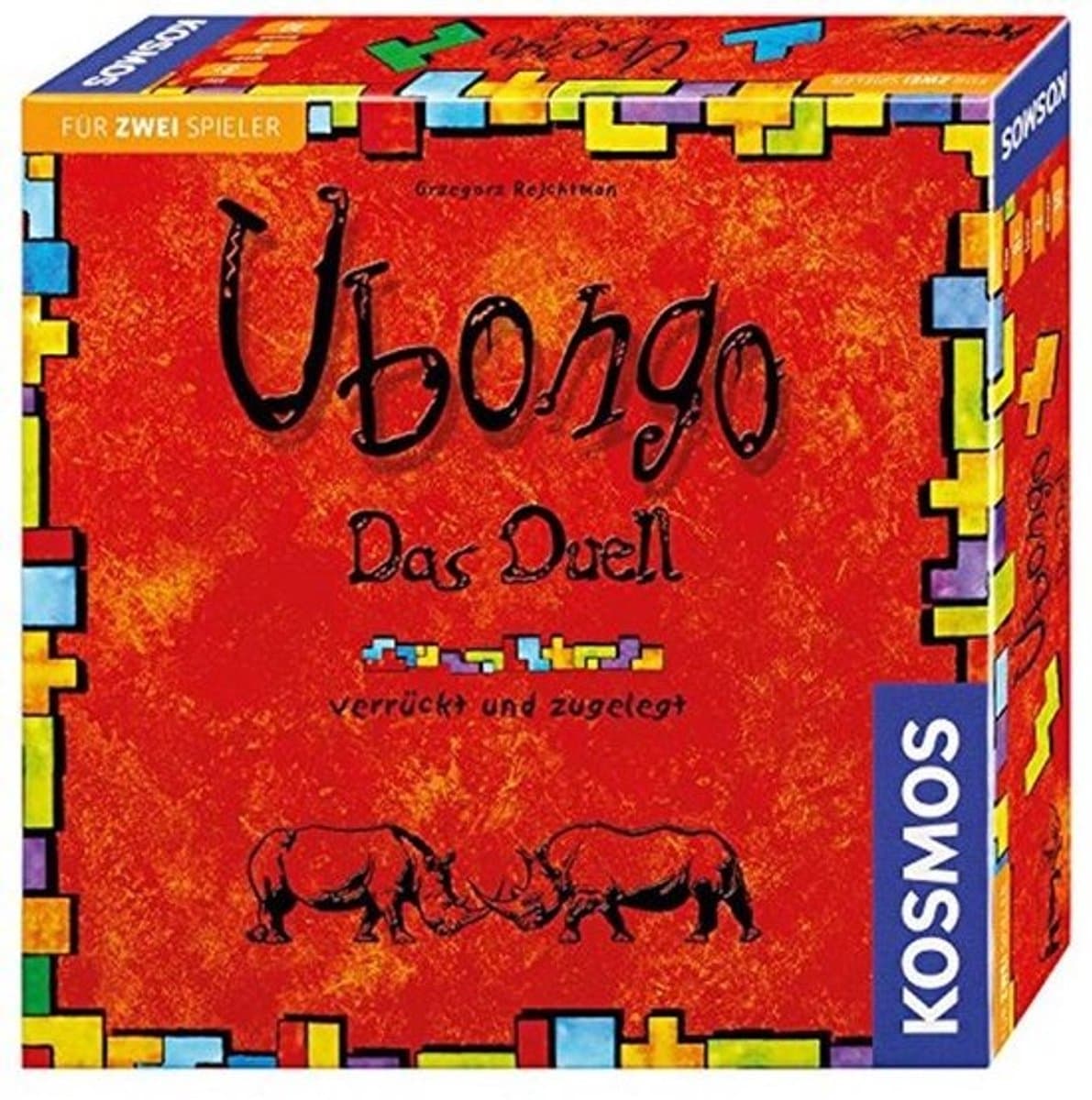 Verrassend Ubongo Duelspel voor 2 Spelers vanaf 8 Jaar - Spel met Directe Wedstrijd en Snelle Actie — afbeelding 1