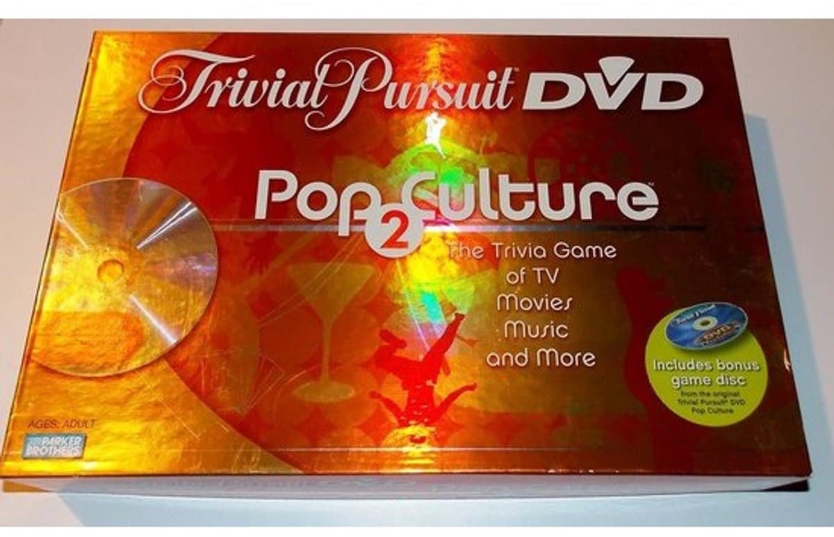 Popcultuur Quizspel voor 2 tot 6 Spelers - DVD Editie — afbeelding 1