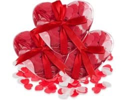 3-Delige Set Badhartjes met Geurende Badconfetti voor Romantisch Bad