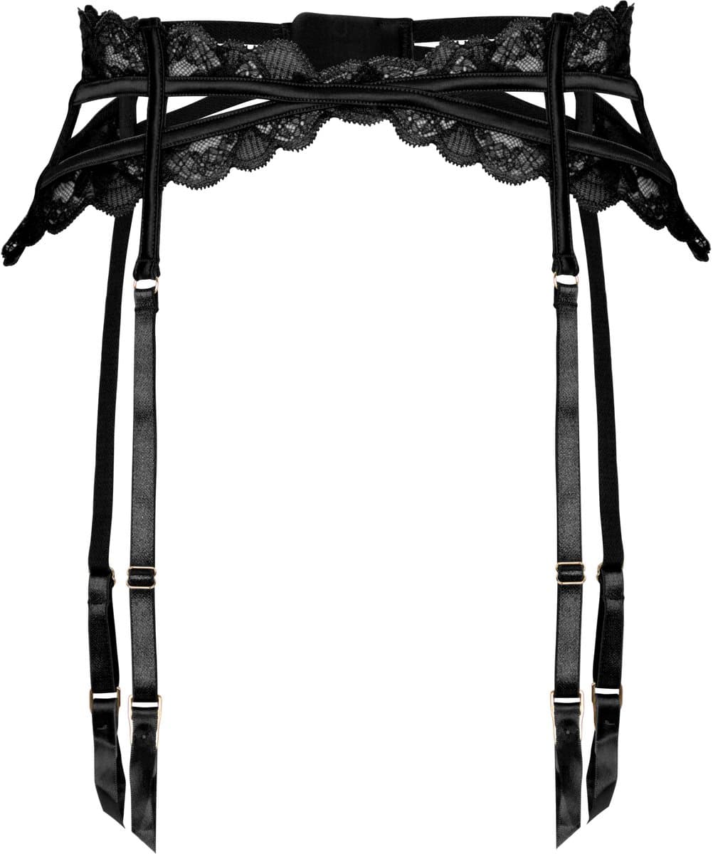 Hunkemöller Suspender Zara Zwart — afbeelding 1