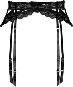 Hunkemöller Suspender Zara Zwart — thumbnail 1