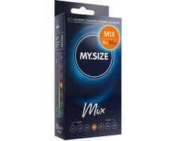 My.Size Mix Condooms Maat 4, 57 mm, Standaardverpakking, Inhoud 10 stuks