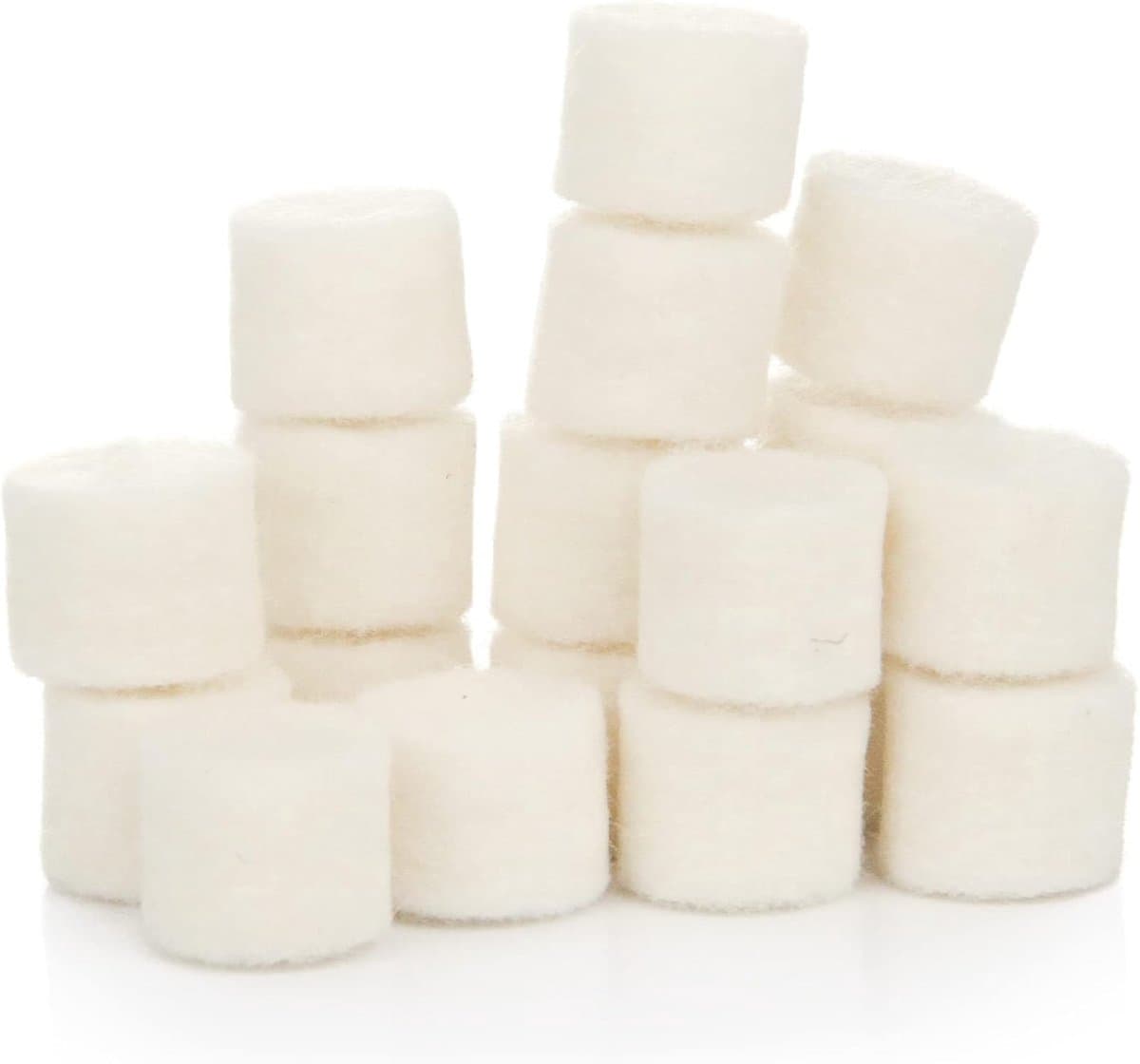 GUGULUZA 100pcs felt plugs felt cleaner for caliber .22 .30 9mm 12GA rifle gun smooth barrel cleaner - ShopVlot — afbeelding 1