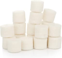 GUGULUZA 100pcs felt plugs felt cleaner for caliber .22 .30 9mm 12GA rifle gun smooth barrel cleaner - ShopVlot — thumbnail 1