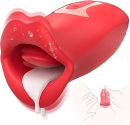 Vibrator voor Vrouwen, Clitorisvibrator met 10 Vibratiestanden en 10 Likstanden, Seksuele Stimulator voor Volwassenen, Intiem Speeltje — thumbnail 1