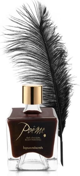 Bijoux Indiscrets Poeme Bodypaint Pure Chocolade - 50 ml — thumbnail 1