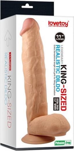 Lovetoy Realistische XXL Dildo 28 cm — thumbnail 5