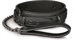 EasyToys - Fetish Halsband met Riem - Duurzaam - Kunstleer - BDSM - Bondage - BDSM Toys - Rollenspel - Verkleedkleding - Rollenspel Erotiek - Puppy Play - Erotisch Spel - Zwart — thumbnail 13