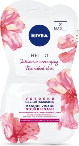 NIVEA Essentials Voedend Honing Masker - 2 x 7,5 ml - Gezichtsmasker — thumbnail 1