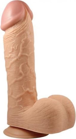 Realistische XXL King Size Dildo 25 cm lang en 6 cm dik — thumbnail 1