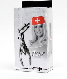 Nooitmeersaai - Anaal speculum met 3 lepels — thumbnail 3