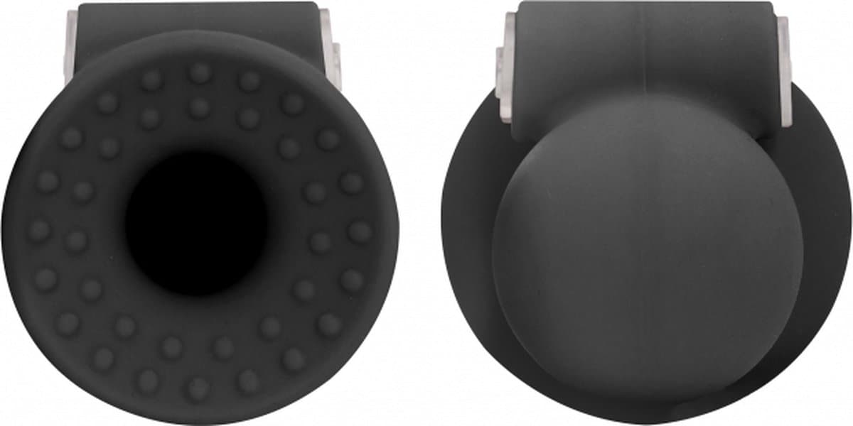 Vibrating Nipple Suckers - Black — afbeelding 1