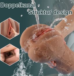 Fleshlight masturbator, stabiele masturbator gemaakt van realistisch SuperSkin-materiaal — thumbnail 2