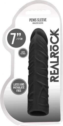 Shots - RealRock Peniskoker - 17 cm black — thumbnail 4