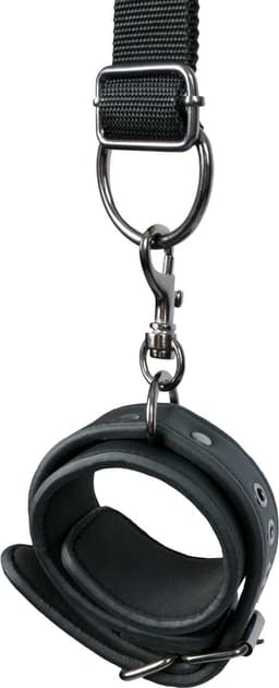 EasyToys - Under Mattress Restraint Set - Duurzaam - Kunstleer - Bondage Set - BDSM Set - Bondage - Sex Toys voor Vrouwen en Mannen - Zwart — thumbnail 7