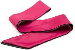 Nooitmeersaai - BDSM blinddoek dubbelzijdig - zwart / rood — thumbnail 2