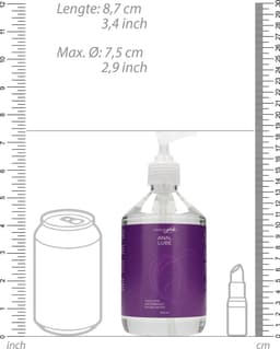 Pleasure Glide – Anaal Glijmiddel 500 ml — thumbnail 2