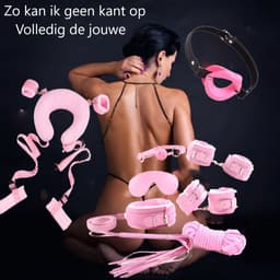 Erodit® Fantasy Bondage set roze - verstelbare riemen - bondage- SM -seks speeltje - BDSM - beginners- koppels - erotisch spel - diepe penetratie- Sex spel- Erotiek- Seks speeltjes koppels - Mannen - Vrouwen — thumbnail 5