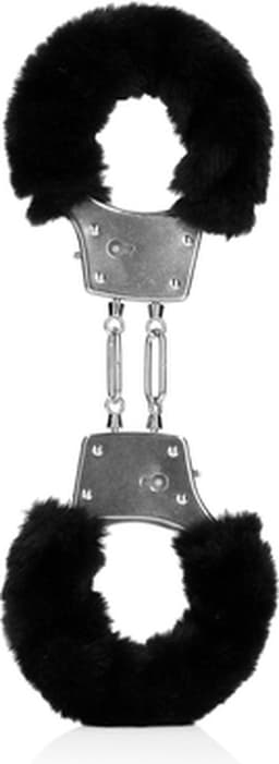 Fluffy metalen handboeien — thumbnail 1
