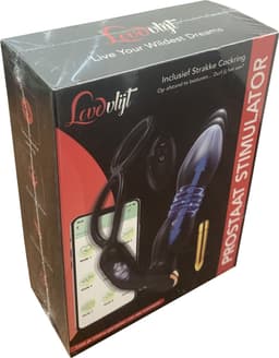 LoveVlijt - Luxe Prostaat Stimulator met Cockring - 10 Vibratiestanden - Vibrerende Butplugg - Anaal Dildo voor Mannen - Draadloos - Dubbele Stimulatie - Anale Speeltjes - Buttplugs - Op afstand - Inclusief Extra Vibrator en App - Vibrator — thumbnail 5