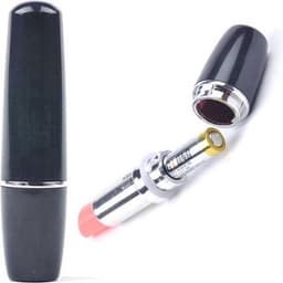 Lipstick Vibrator I Mini Vibrator I Lippenstift Vibrator voor Vrouwen I Clitoris en G Spot Stimulatie I Zwart — thumbnail 8