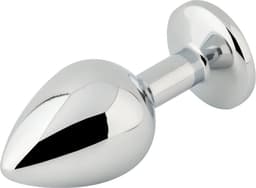 Banoch - Buttplug Aurora yellow Large- Metalen buttplug - Diamant steen - geel — thumbnail 3