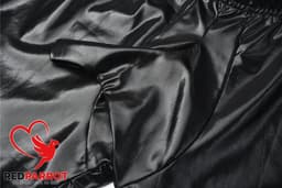 Short Met Penis Slurf - Zwart - Latex Wetlook - Boxer - BDSM — thumbnail 3